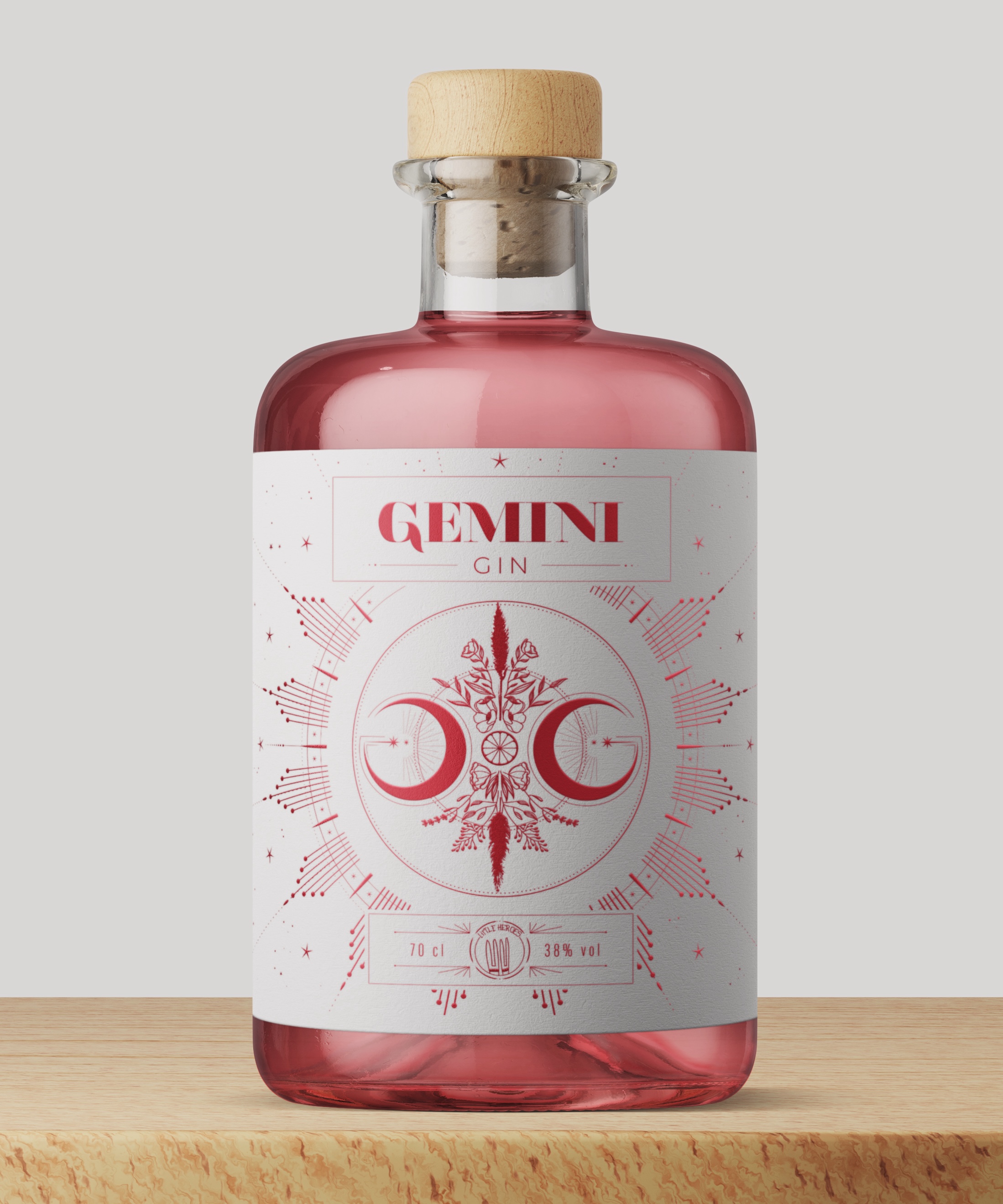 Gemini Gin Rood